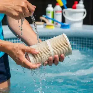 Clean or Replace Hot Tub Filters